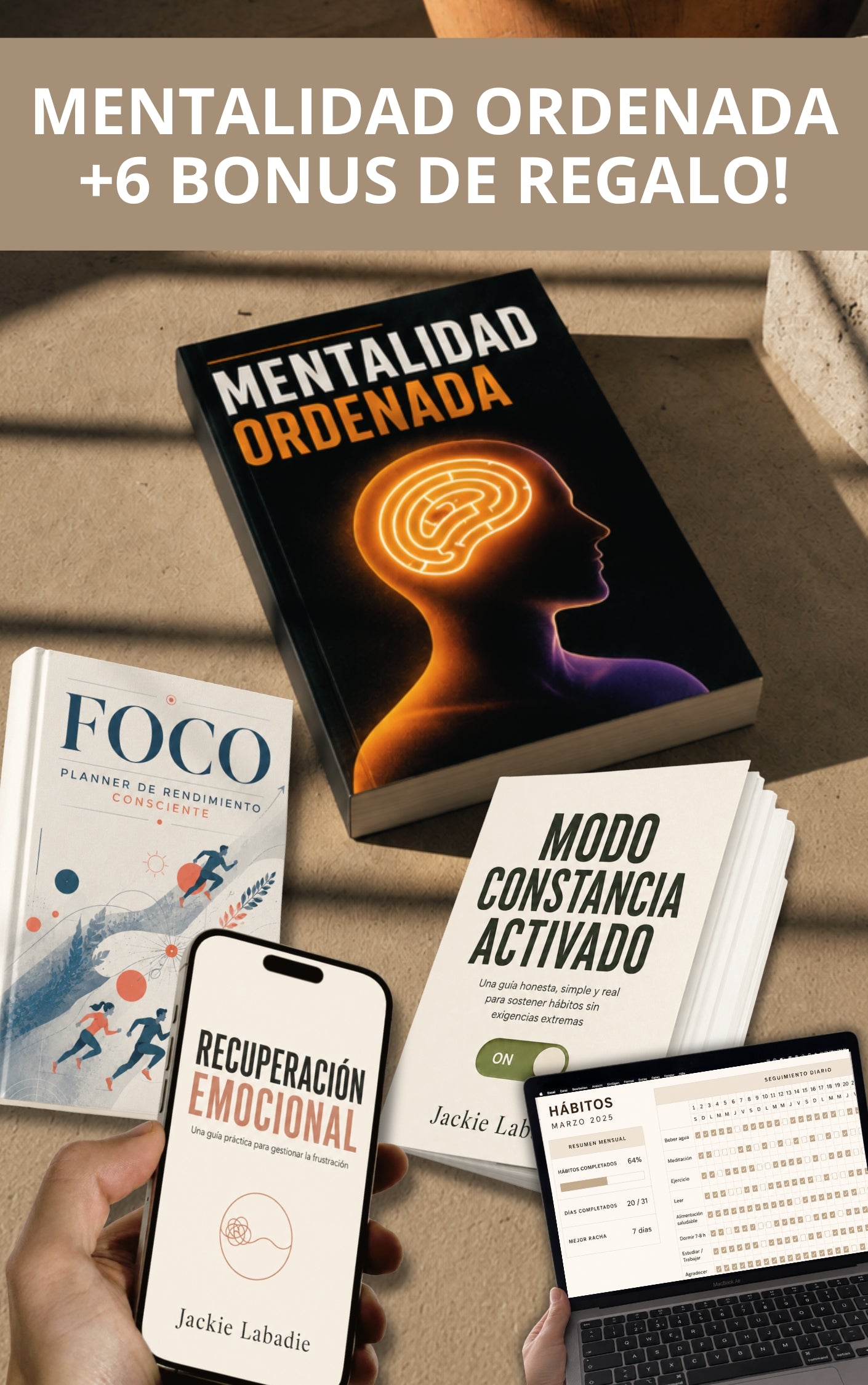 🧠 Mentalidad Ordenada: El Método Que Transforma Tus Hábitos, Tu Disciplina y Tu Vida